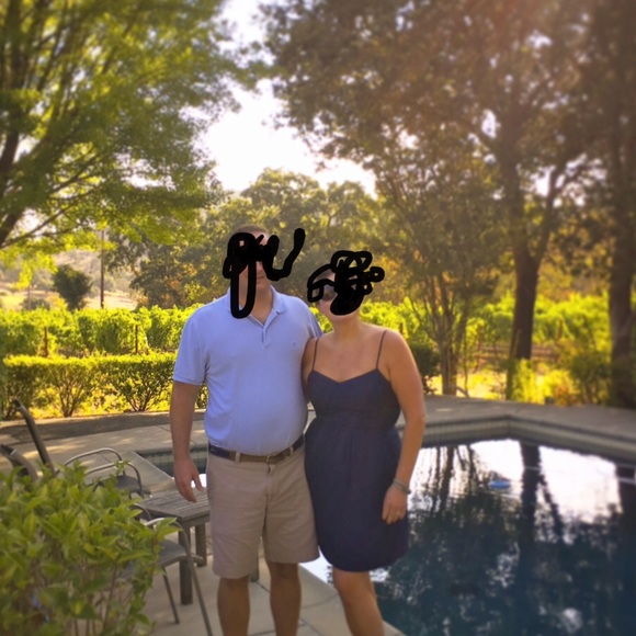 JCrew Navy Blue Cami Dress - Picture 7 of 7